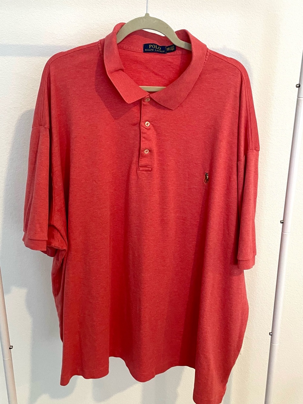 Polo Ralph Lauren Men's 5XB Short-Sleeve Polo in Red